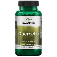 Quercetin 475 mg срок 02.2024 (Кверцетин 475 мг) 60 вег капсул (Swanson)