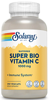 Super Bio Vitamin C 1000 mg TR (Витамин С 1000 мг медленного высвобождения) 250 вег капс (Solaray)