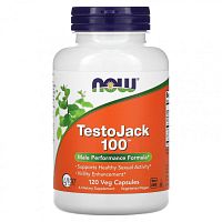 Now Foods TestoJack 100 120 растительных капсул