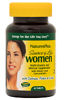 Source of Life Women Multi-Vitamin and Mineral Supplement 60 Tablets (NaturesPlus)