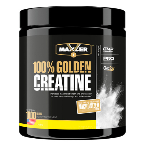 Maxler 100% Golden Creatine Micronized (Микронизированный креатин моногидрат) 1000 г. 