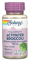 Activated Broccoli 350 mg (10% Sulforaphane Glucosinolates) 30 вег капсул (Solaray)
