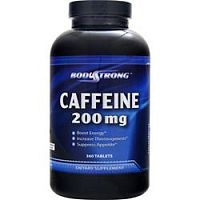 Caffeine 200 мг 360 табл (Body Strong)
