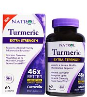 Turmeric Extra Strength (Куркумин) 60 капсул (Natrol)