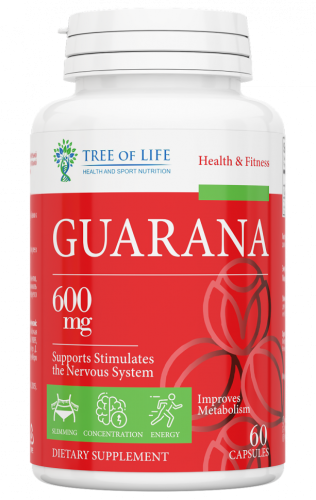 Life Guarana 600 мг 60 капсул (Tree of Life)
